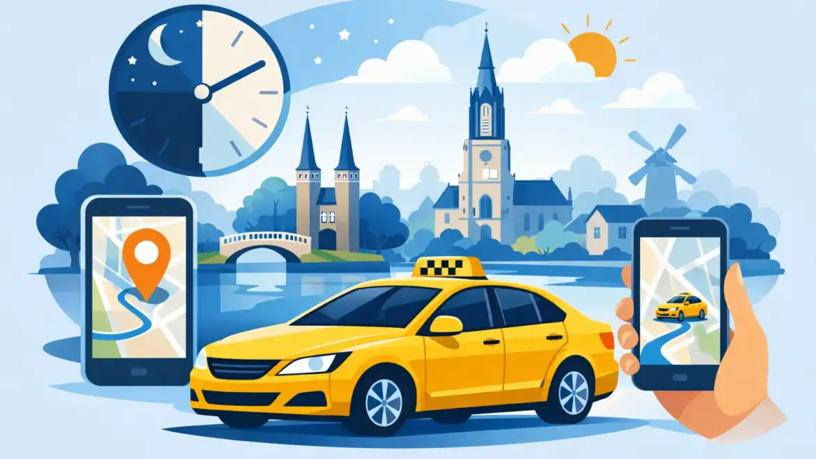 24/7 taxi Delft wanneer u direct vervoer nodig heeft