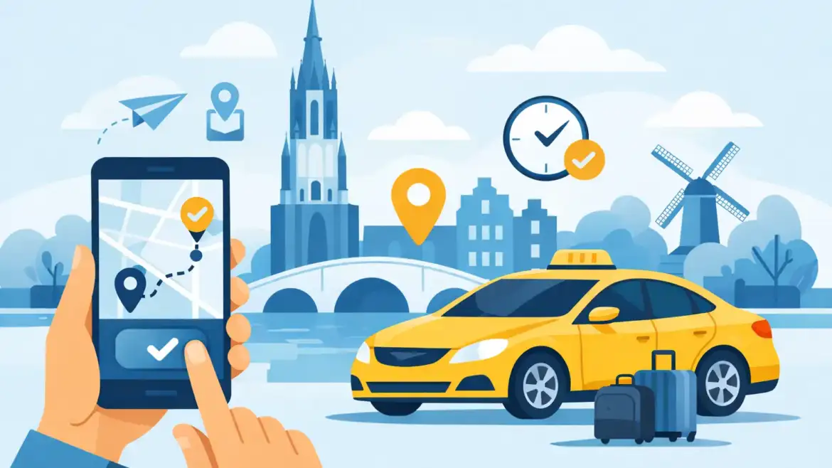 Taxi reserveren Delft zonder gedoe