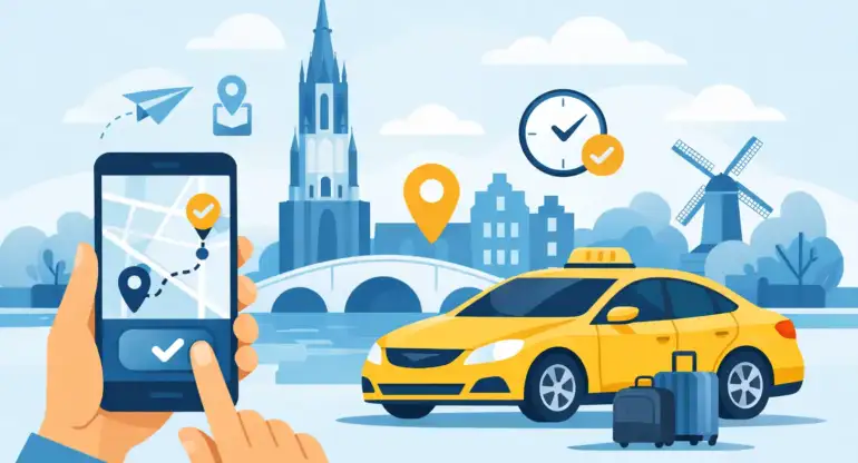 Taxi reserveren Delft zonder gedoe