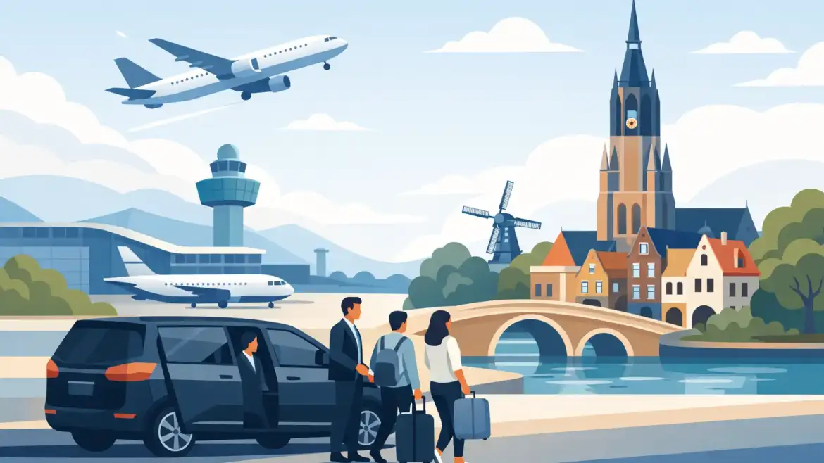 Airport transfer Delft voor een rustige reis
