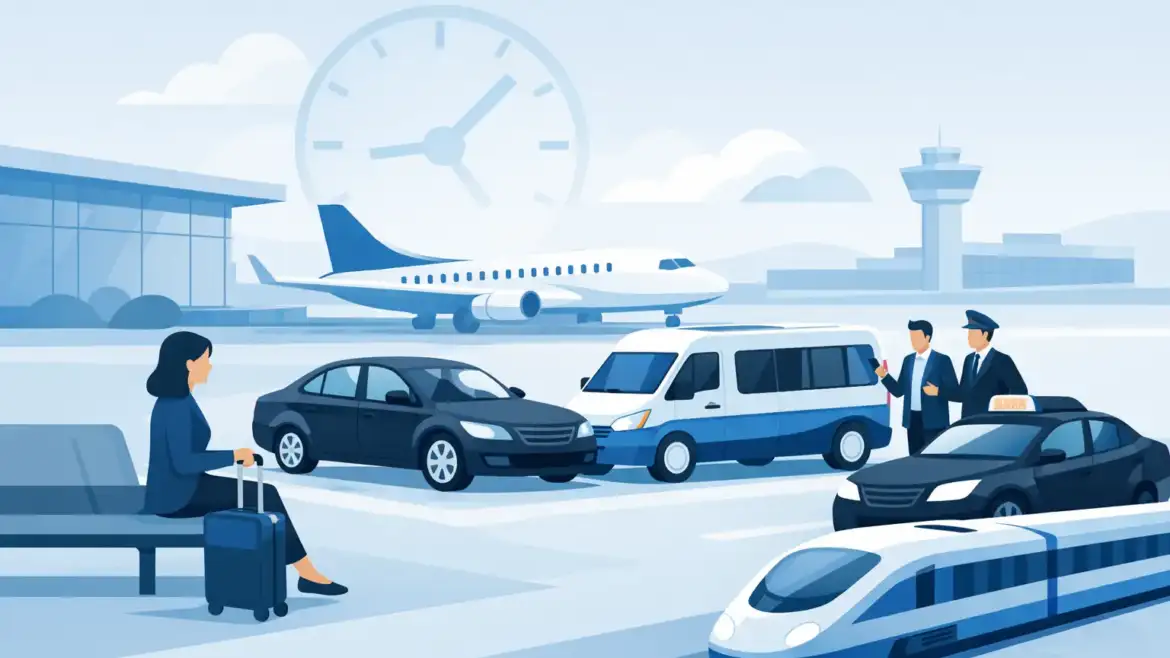 Beste vervoer bij vluchtvertraging: zo kiest u