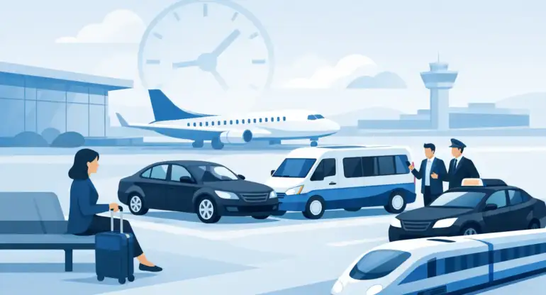 Beste vervoer bij vluchtvertraging: zo kiest u