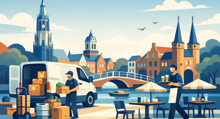 Horeca vervoer Delft zonder gedoe