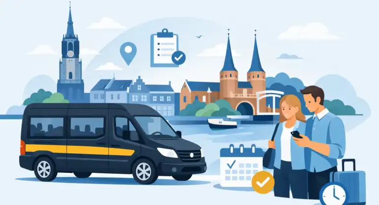 Taxibus Delft huren zonder gedoe