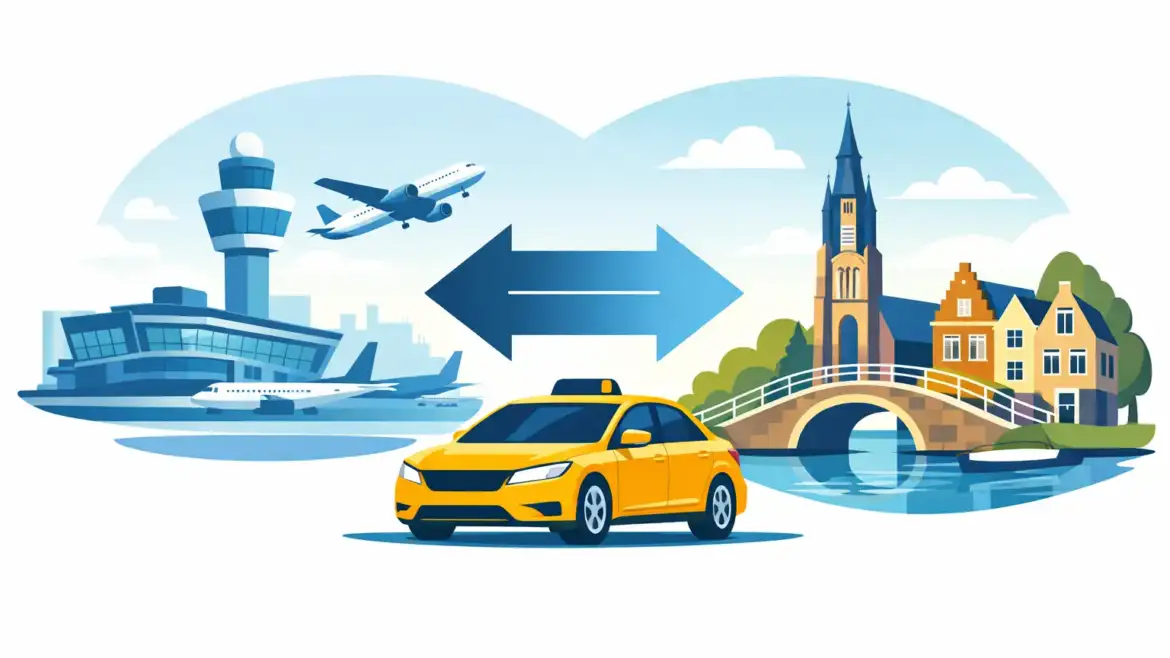 Vaste taxiprijs Schiphol Delft uitgelegd