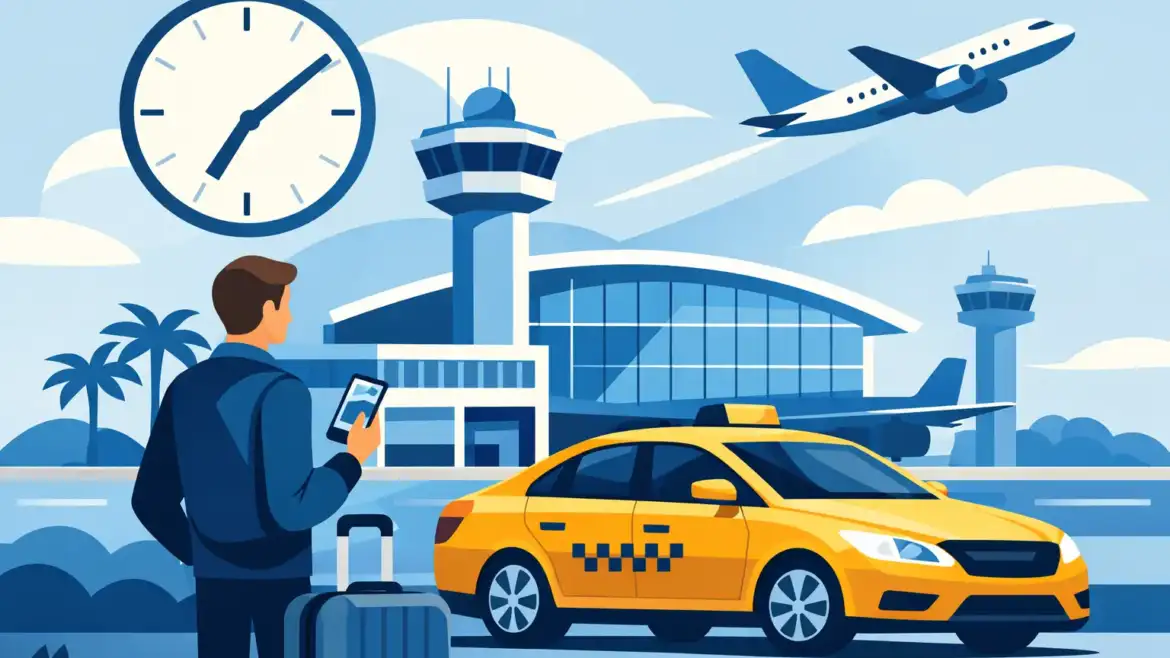 Wanneer taxi naar luchthaven boeken? Zo plant u slim