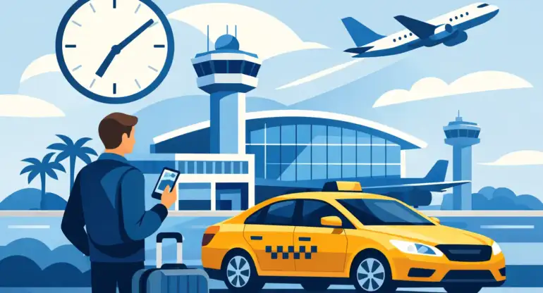 Wanneer taxi naar luchthaven boeken? Zo plant u slim