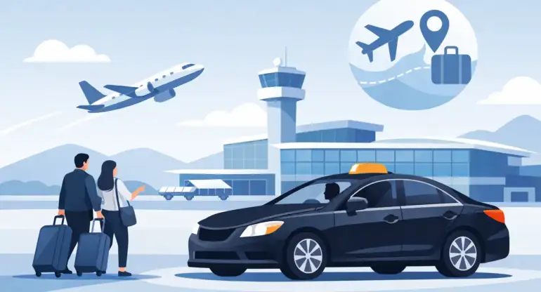 Beste taxi voor vliegveldtransfer kiezen
